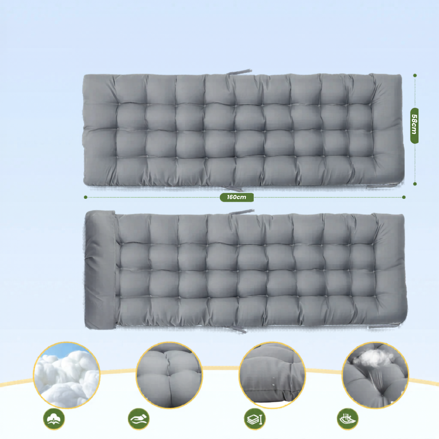 Anti-Gravity Loungestoel - Verstelbaar - Zwart