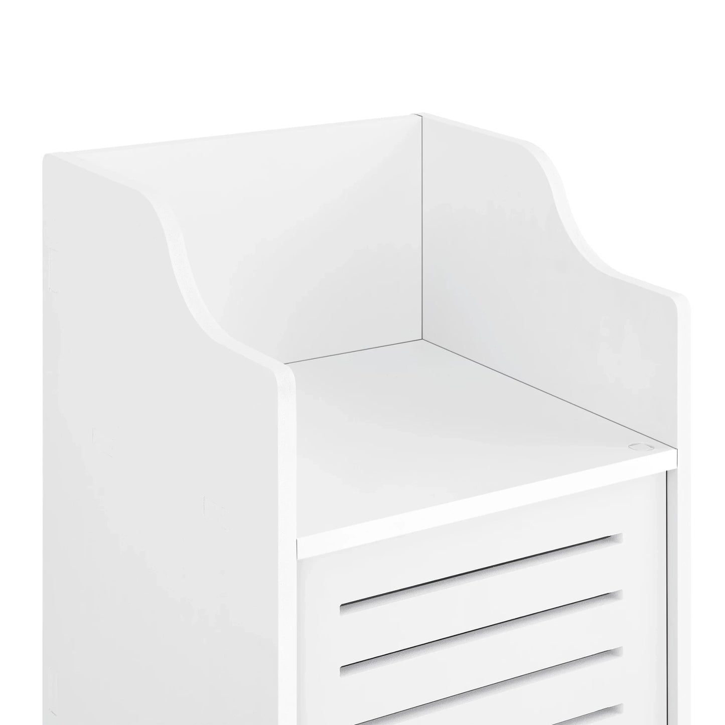 In And OutdoorMatch Badkamermeubel Baby - Kolomkast - HKC - 72x32x32 cm - Wit - Snelle Montage Badkamerkast