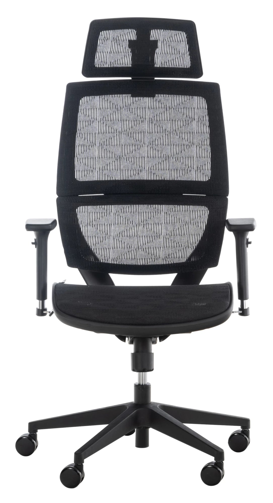 In And OutdoorMatch Bureaustoel Ben - Ergonomische Bureaustoel - Verstelbare Elementen - Mesh Hoes - Polyester Bureaustoel