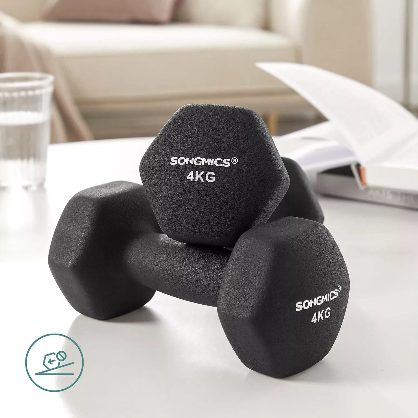In And OutdoorMatch Halterset Teagan - Halterset - Halters Dumbell set
