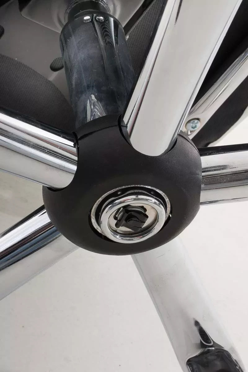 In And OutdoorMatch Luxe bureaustoel Durward - Zwart - Op wieltjes - Kunstleer - Ergonomische office chair - In hoogte verstelbaar - Voor volwassenen Bureaustoel