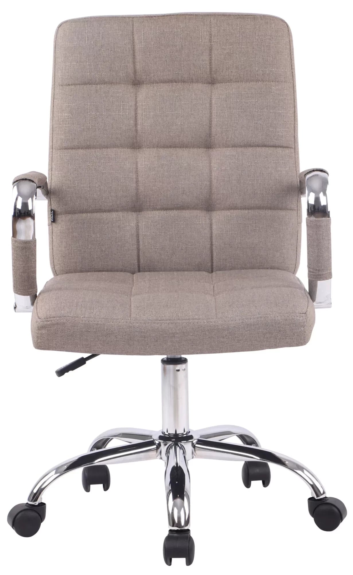 In And OutdoorMatch Moderne bureaustoel grijs Modesto - Stof - Ergonomische stoel - Bureaustoel - Verstelbaar - Voor volwassenen Bureaustoel