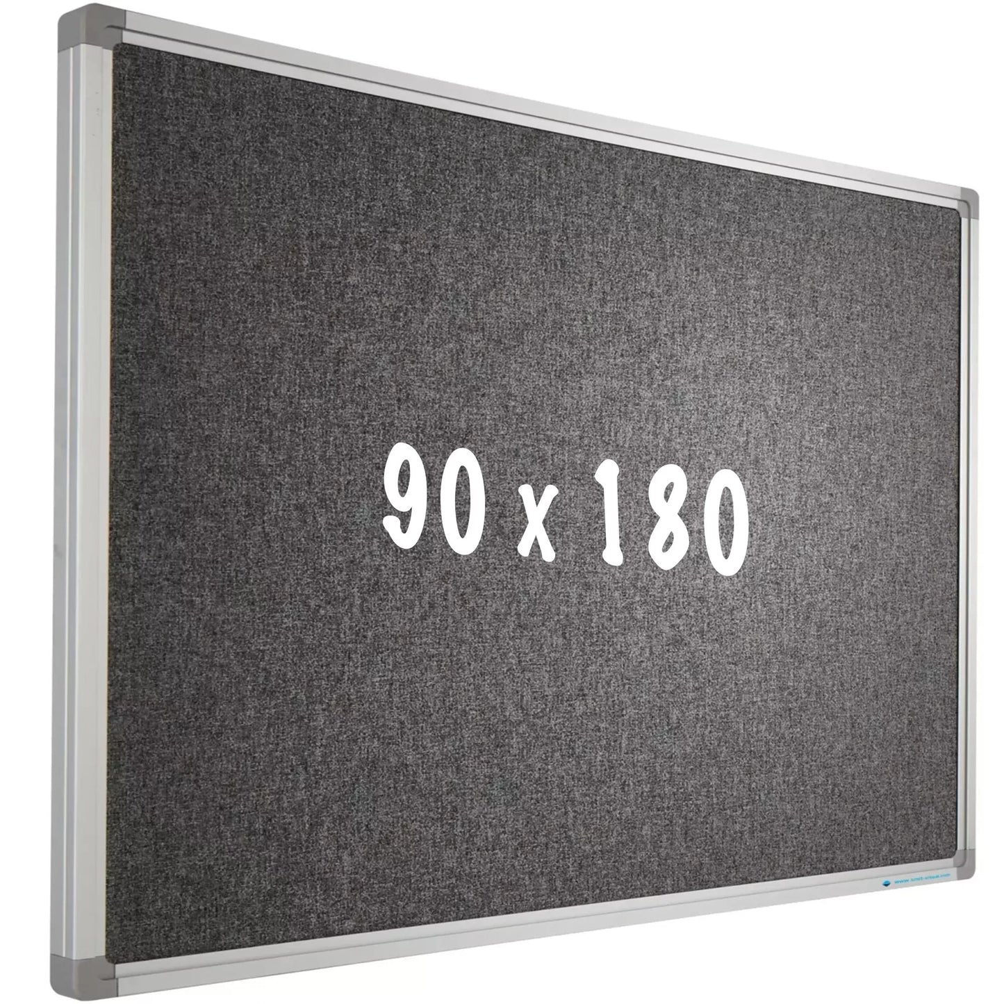 Prikbord Camira stof PRO Abel - Aluminium frame - Eenvoudige montage - Punaises - Prikborden - 90x180cm prikbord