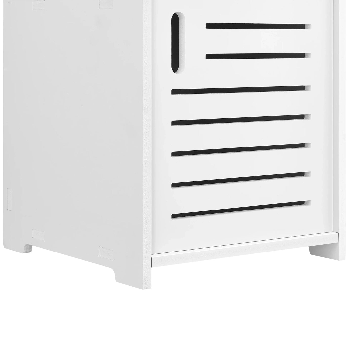 In And OutdoorMatch Badkamermeubel Baby - Kolomkast - HKC - 72x32x32 cm - Wit - Snelle Montage Badkamerkast