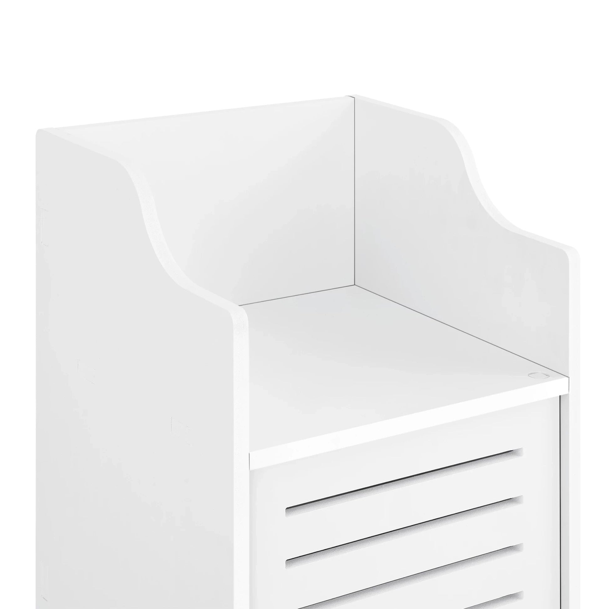 In And OutdoorMatch Badkamermeubel Baby - Kolomkast - HKC - 72x32x32 cm - Wit - Snelle Montage Badkamerkast