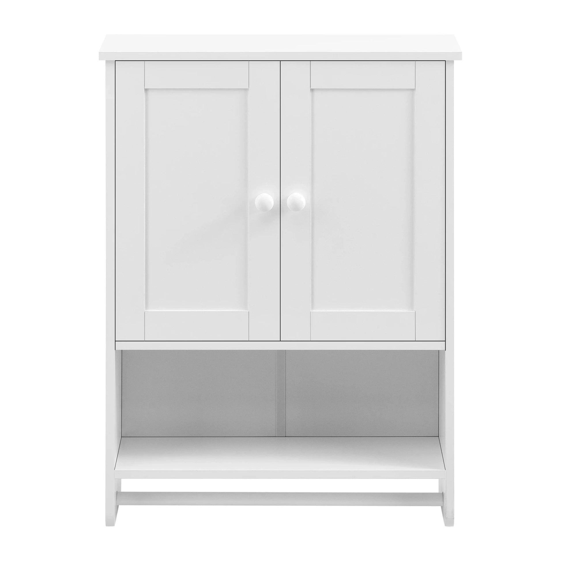 In And OutdoorMatch Badkamermeubel Bette - Voor Wandmontage - 65x48,7x14,5 cm - Wit - MDF - Stijlvol Design Badkamerkast
