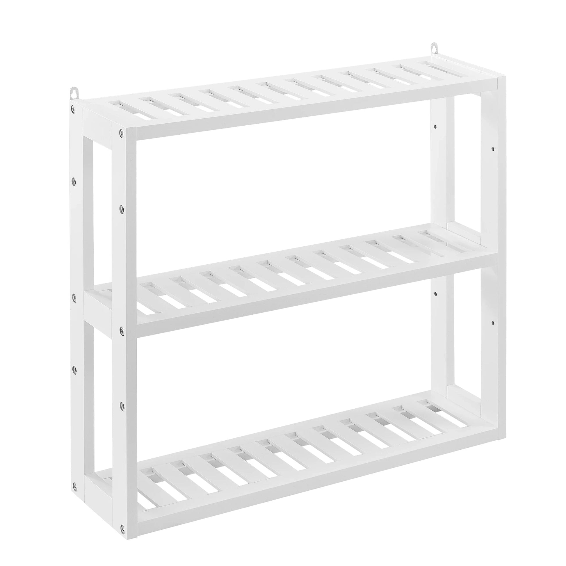 In And OutdoorMatch Badkamerrek Laverna - Wandmontage - MDF - 54x15x60 cm - Wit - Modern Design Badkamerkast