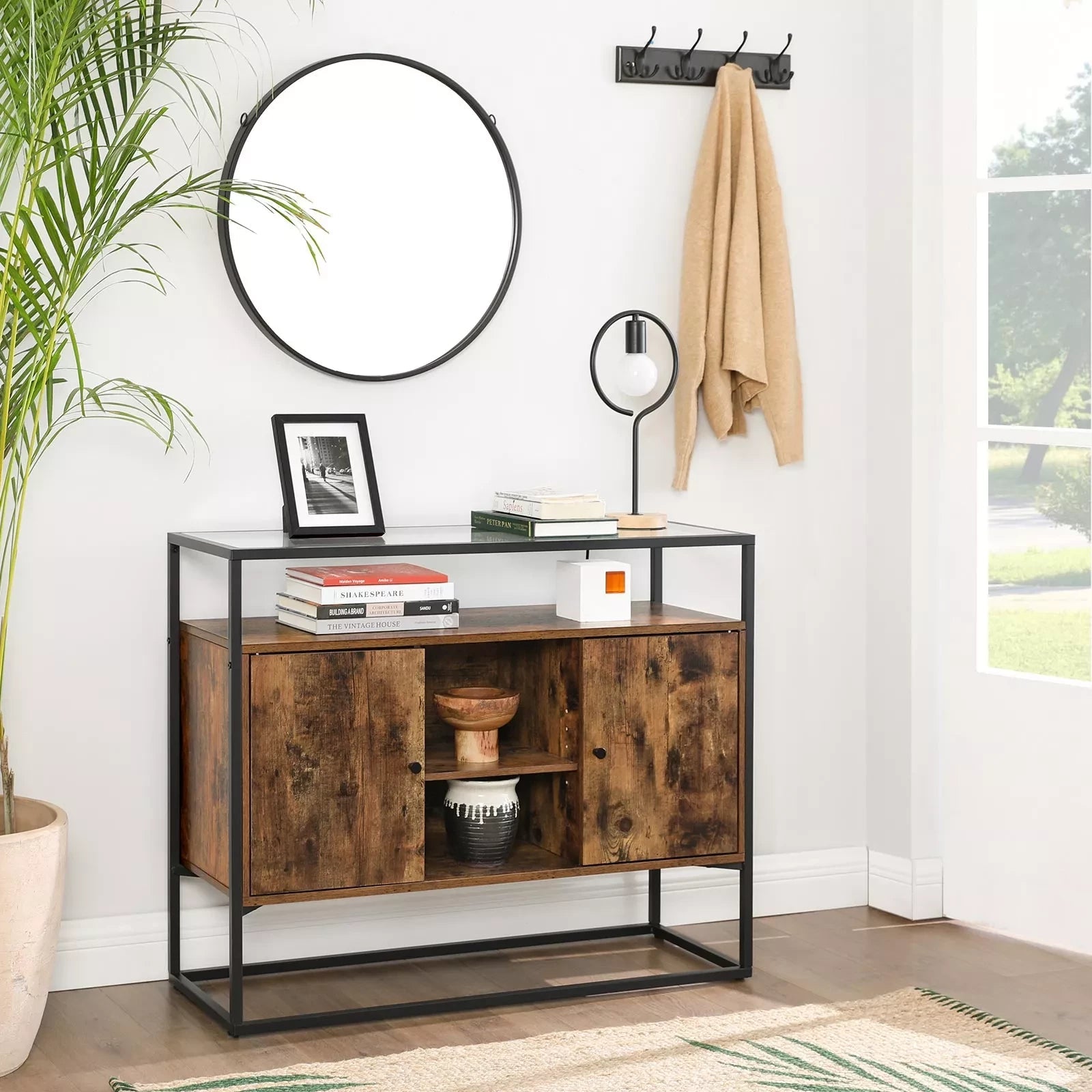 In And OutdoorMatch Dressoirkasten Rocky - Industrieel - Consoletafel - Haltafel - Bijzettafel - 110x33x75cm sideboard