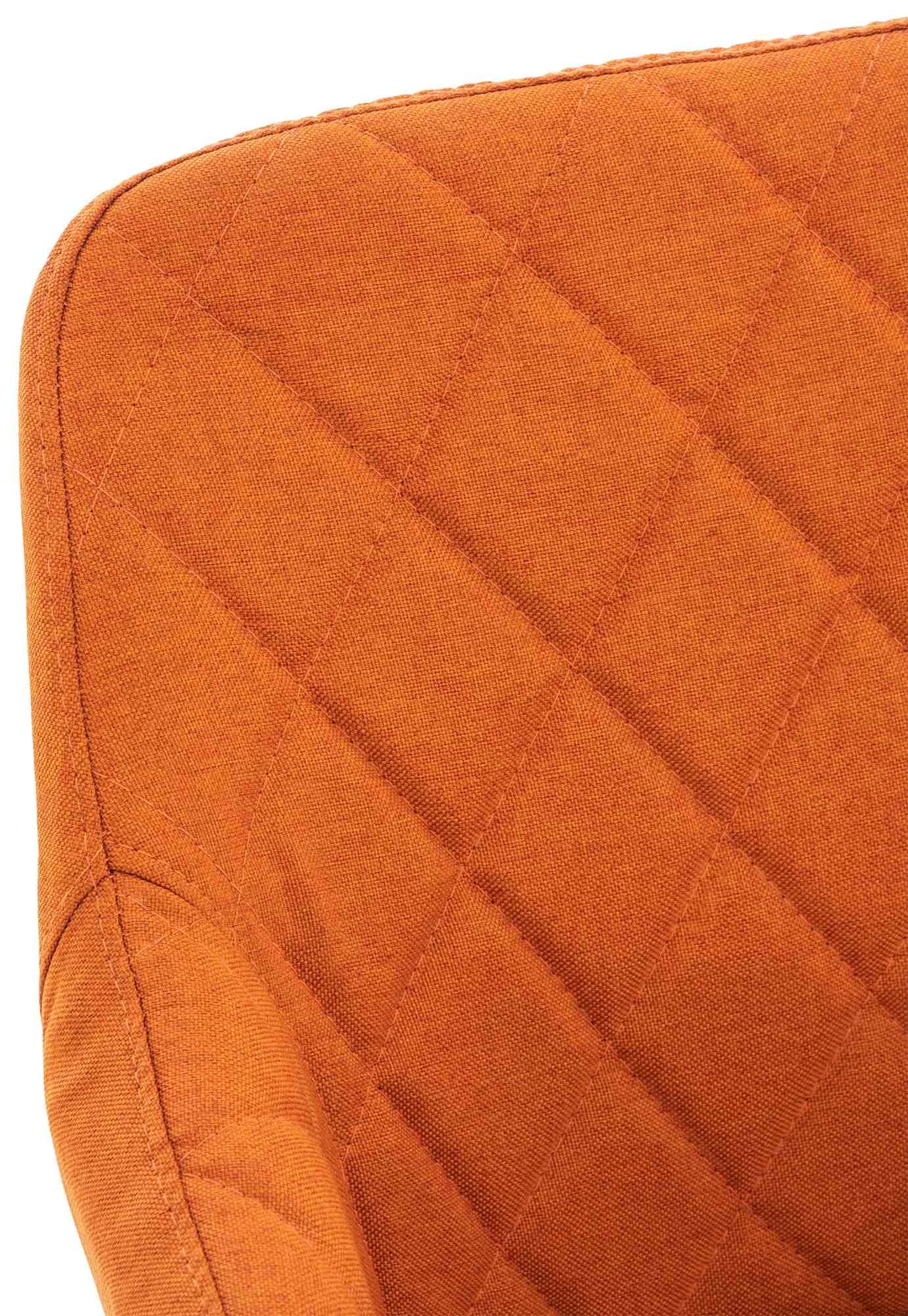 In And OutdoorMatch Eetkamerstoel Wilford - Oranje - Set van 2 - Stof - Hoge kwaliteit bekleding - Stijlvolle eetkamerstoel - Moderne look Eetkamerstoel
