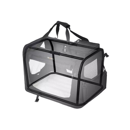 In And OutdoorMatch Hondenbench XXL deluxe Joska - Bench voor honden - Opvouwbaar - Zwart - 69x102x69cm Honden Bench