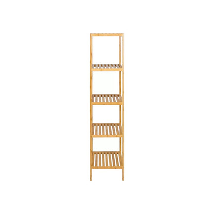 In And OutdoorMatch Stellingkast hout Gabrielle - Met 5 planken - Opbergrek - 33x33x146cm Kast