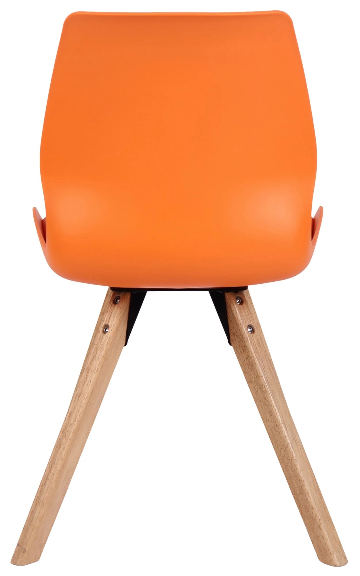 In And OutdoorMatch Stoel Linnie - Oranje - Set van 2 - Kunststof - Hoge kwaliteit bekleding - Stijlvolle stoel - Luxe uitstraling Eetkamerstoel