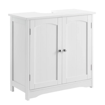 In And OutdoorMatch Vintage Wastafel Melody - Kast - Badkamer - Meubel - 60x60x30 cm - Wit - MDF - Modern Design Badkamerkast