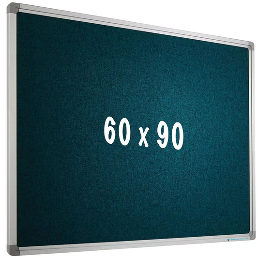 Prikbord Camira stof PRO Alex - Aluminium frame - Eenvoudige montage - Punaises - Prikborden - 60x90cm prikbord