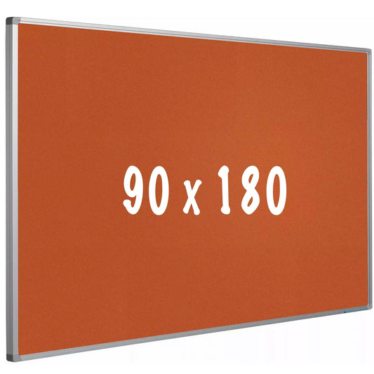 Prikbord kurk PRO Genève - Aluminium frame - Eenvoudige montage - Punaises - Prikborden - 90x180cm prikbord
