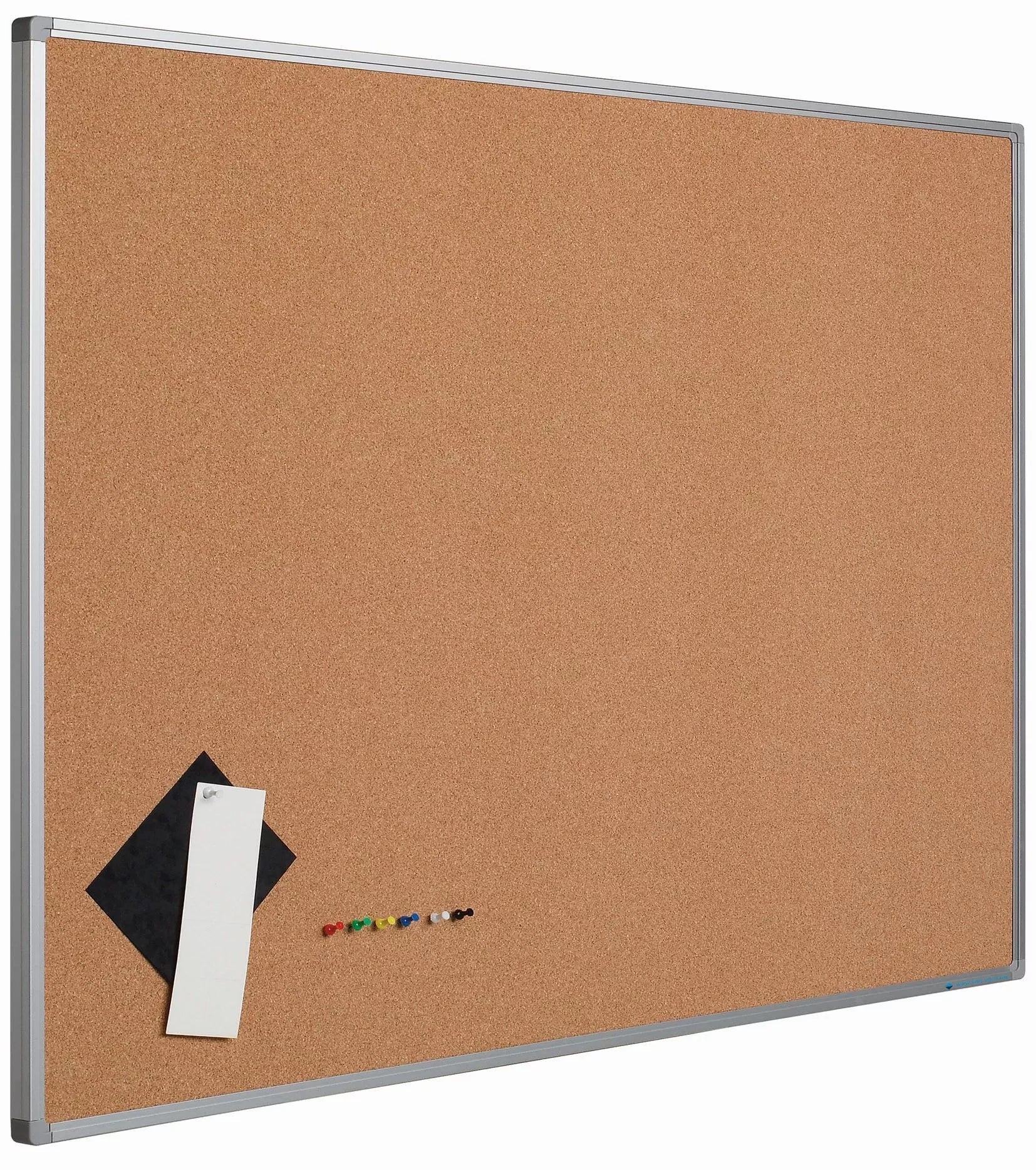 Prikbord kurk PRO Mabel - Aluminium frame - Eenvoudige montage - Punaises - Prikborden - 120x180cm prikbord