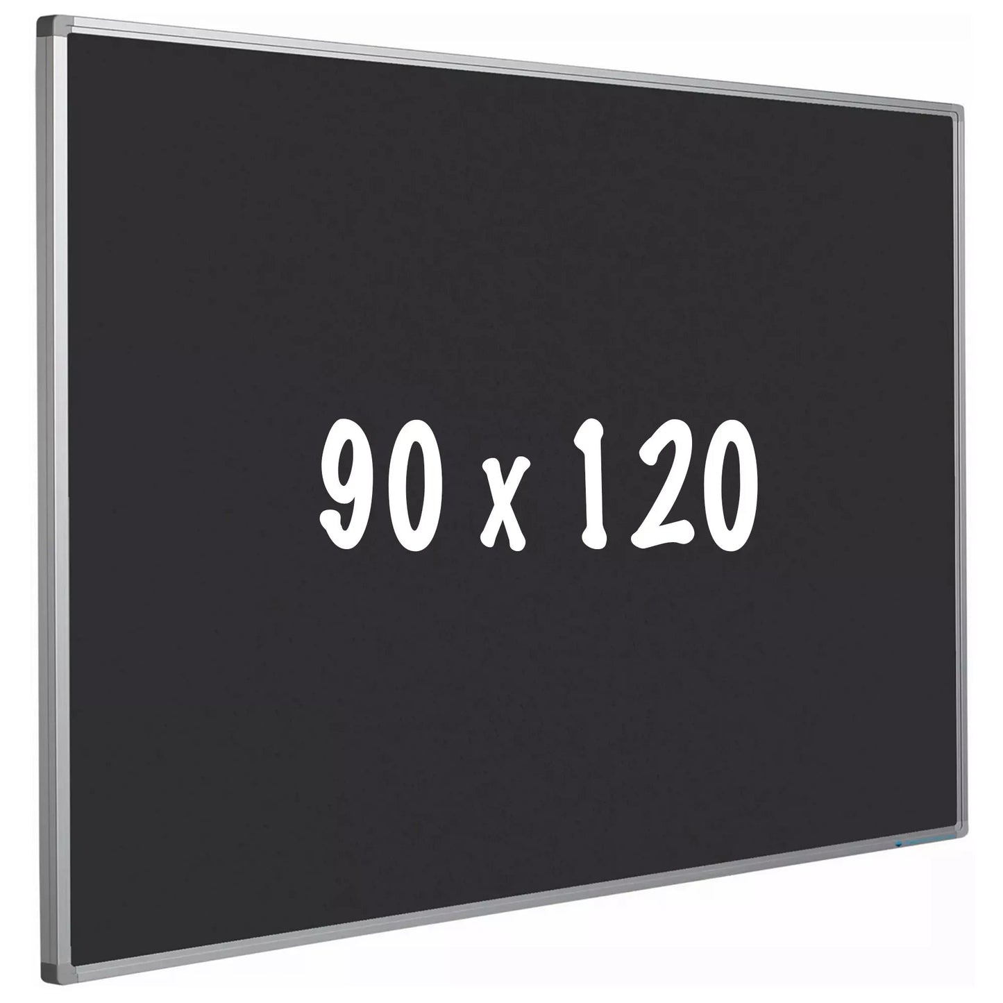 Prikbord kurk PRO Mckay - Aluminium frame - Eenvoudige montage - Punaises - Zwart - Prikborden - 90x120cm prikbord