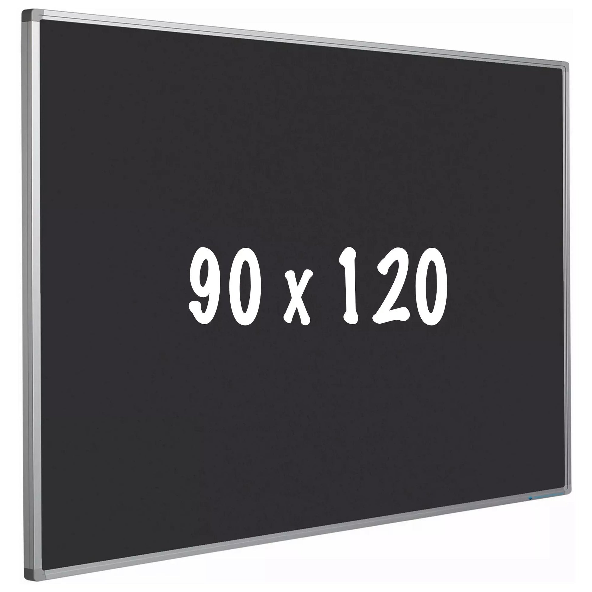 Prikbord kurk PRO Mckay - Aluminium frame - Eenvoudige montage - Punaises - Zwart - Prikborden - 90x120cm prikbord