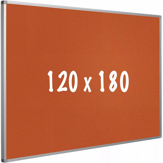 Prikbord kurk PRO Medina - Aluminium frame - Eenvoudige montage - Punaises - Prikborden - 120x180cm prikbord