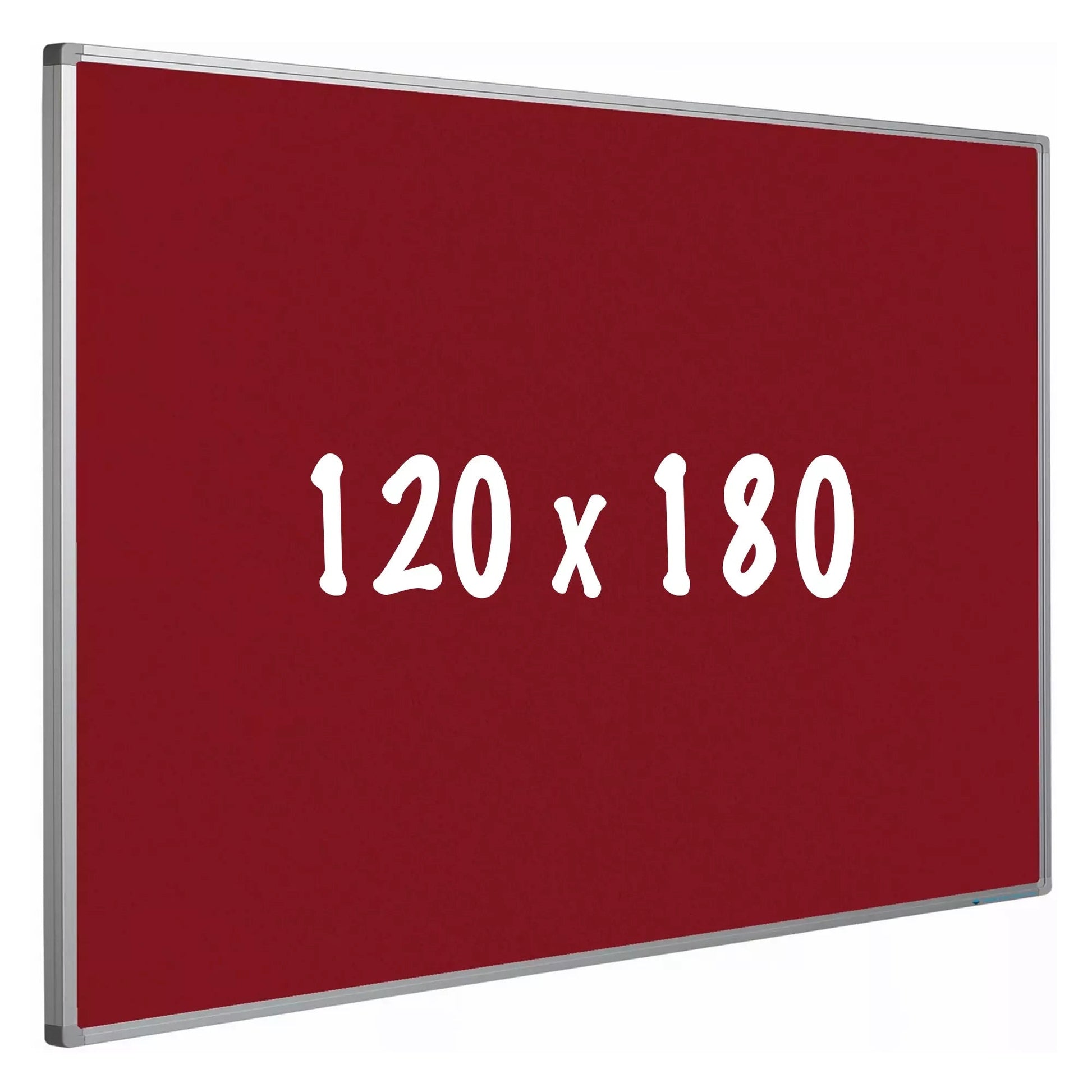 Prikbord kurk PRO Velez - Aluminium frame - Eenvoudige montage - Punaises - Rood - Prikborden - 120x180cm prikbord