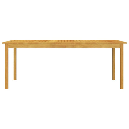 8-persoons Patio Tuinset - Hout - Donkergrijs - 200x100x74cm