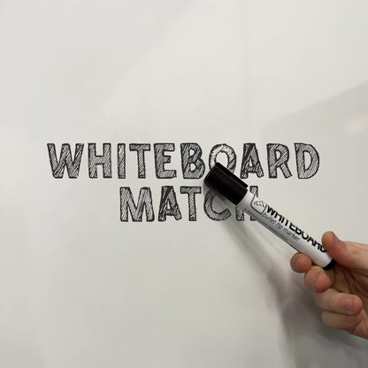Vijfzijdig whiteboard RC10 profiel Hoffman - Magnetisch - Emaille staal - Wit - 90x120cm Whiteboards