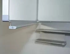 Whiteboard Deluxe Roberson - Magnetisch - In hoogte verstelbaar - Vijfzijdig bord - Schoolbord - Eenvoudige montage - Emaille staal - Groen - 120x200cm Whiteboards